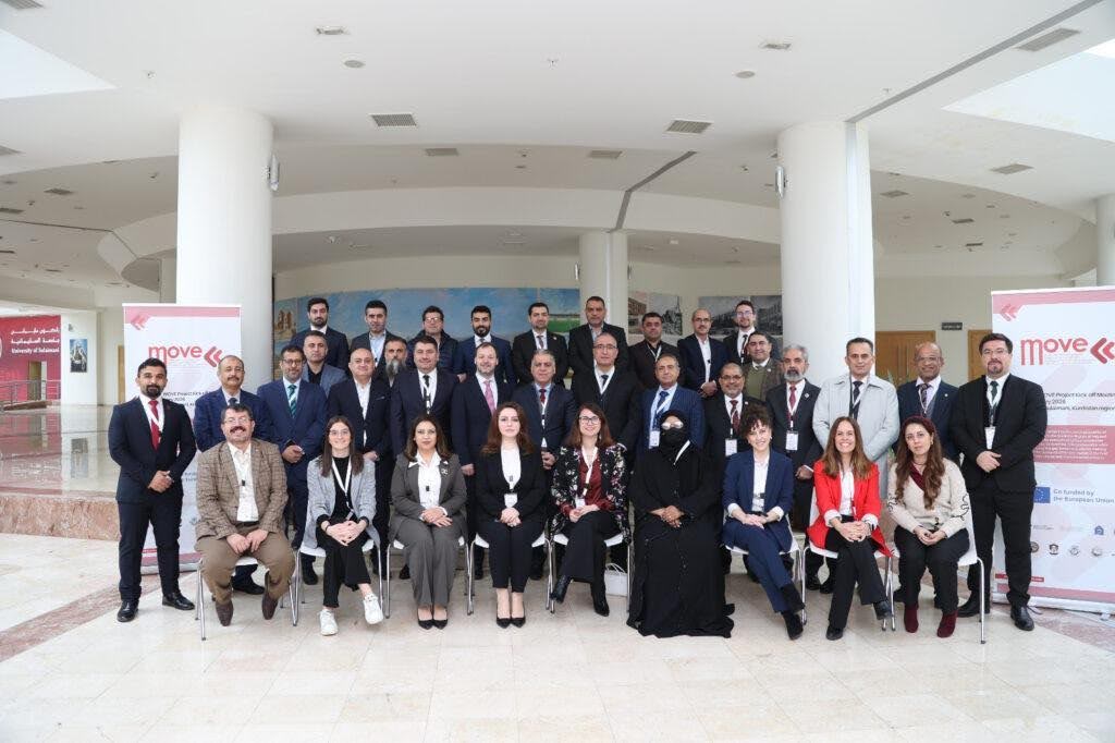 MOVE project kick-off meeting at University of Sulaimani, KRI